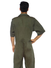 Leg Avenue Men's Top Gun Costume Short Flight Suit
